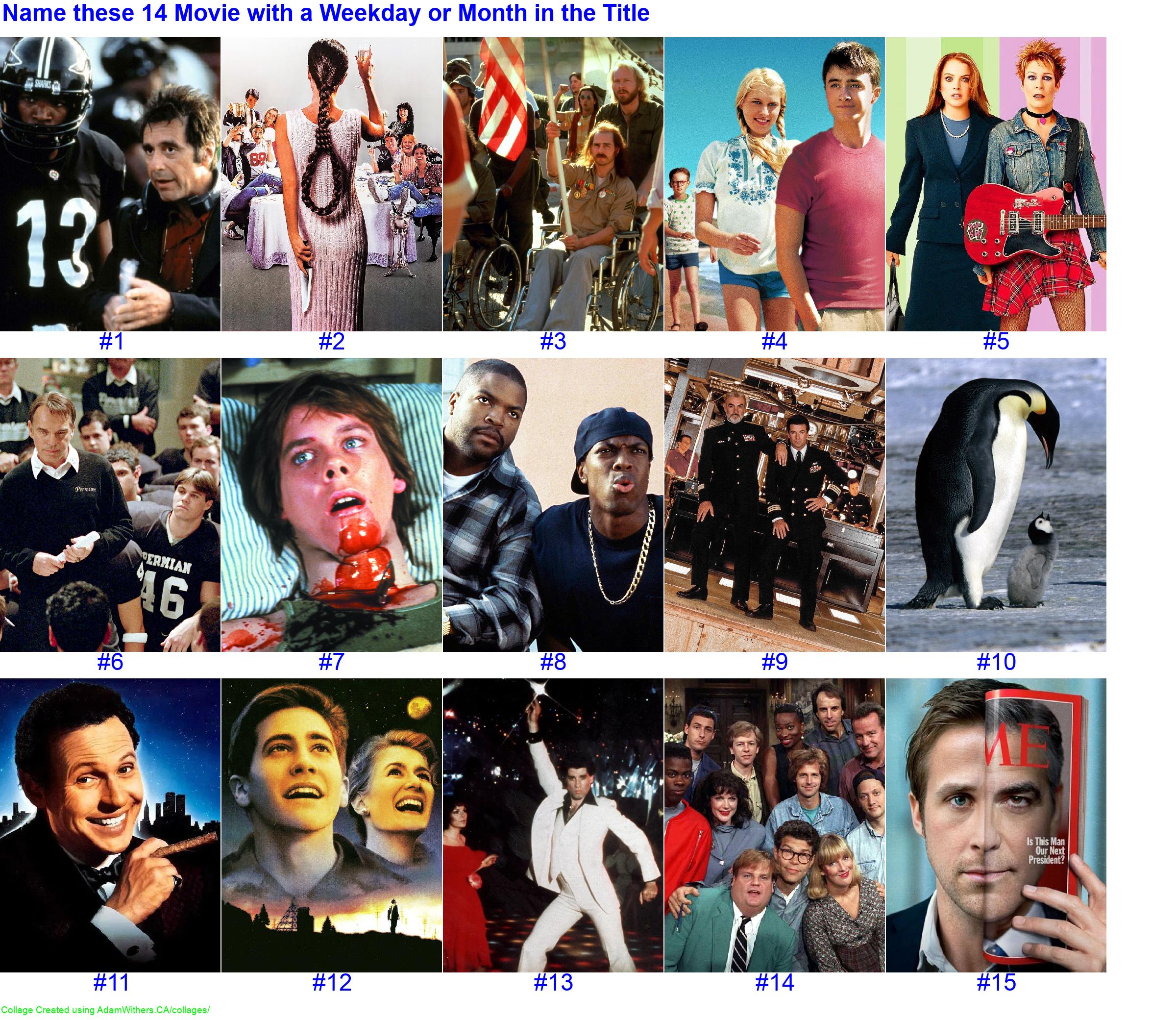 CollageH: guessMovieMonthDay