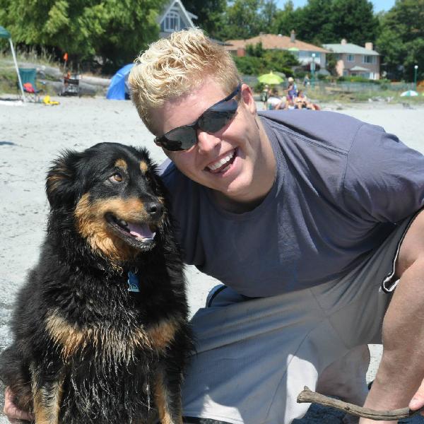 Bosco Closeup on Beach